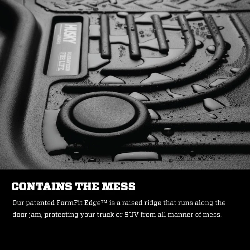 Husky Liners 10-12 Ford Fusion/Lincoln MKZ (FWD) WeatherBeater Combo Black Floor Liners - Image 5