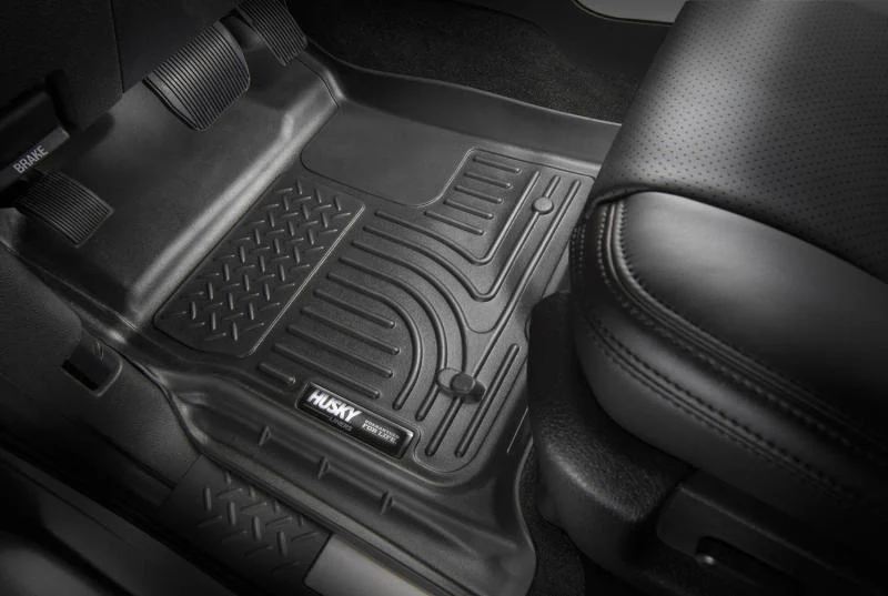 Husky Liners 10-13 Ford Taurus WeatherBeater Combo Black Floor Liners - Image 11