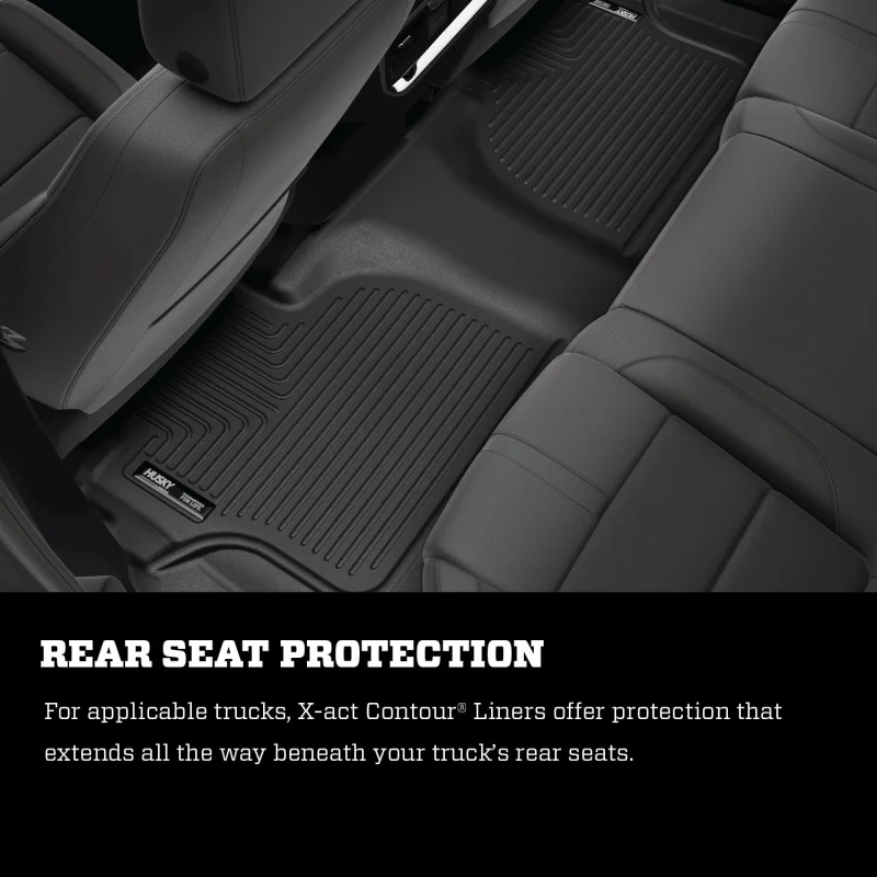 Husky Liners 2014 Toyota Tundra Crew Cab / Ext Cab X-Act Contour Black 2nd Seat Floor Liner - Image 10