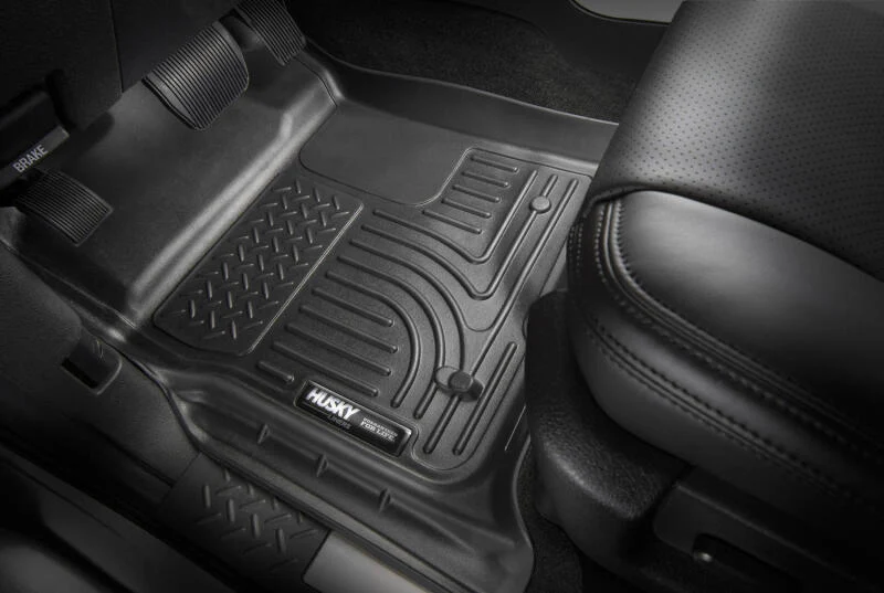 Husky Liners 2025 RAM 1500 CC Weatherbeater Front & 2nd Seat Floorliner (3pc Set) - Blk - Image 5